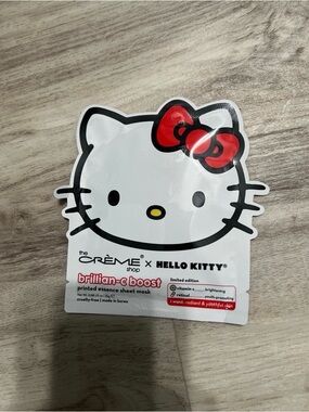 Hello Kitty Red & White Brillian-C Boost Sheet Mask